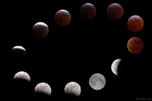 Questa sera la luna
si nasconde
